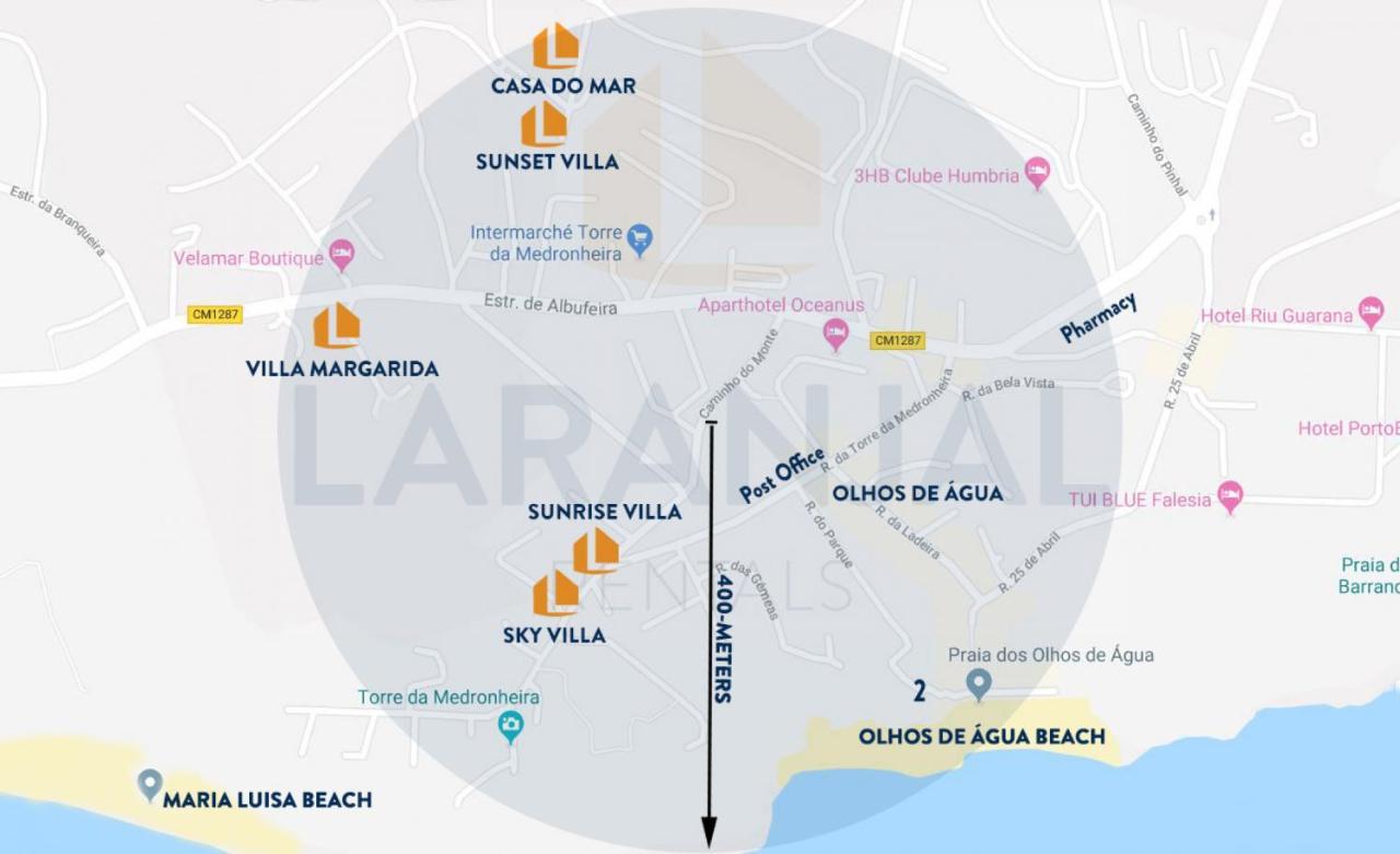 Sunset Villa By Laranjal Rentals Olhos de Agua (Albufeira) Exterior foto